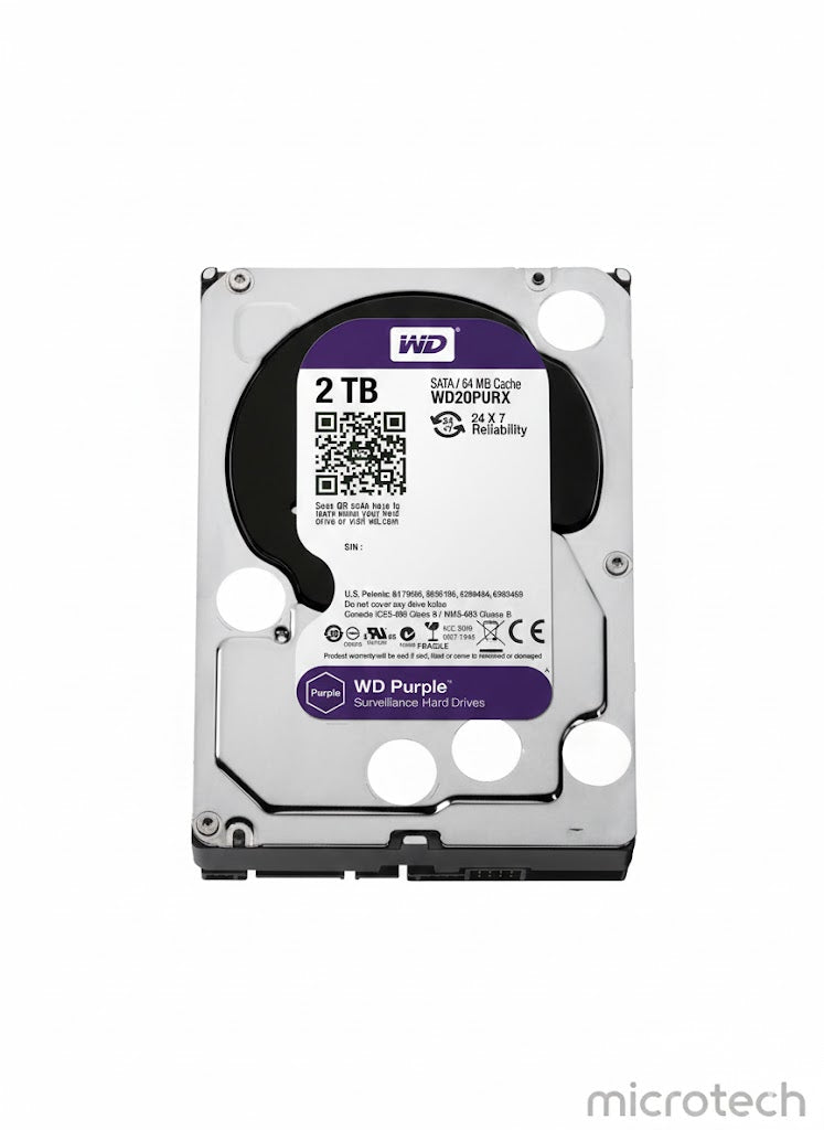 WD Purple 2TB HDD