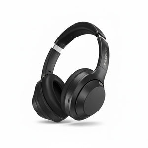 Black headphones with 'X-SCOUT' branding on a white background