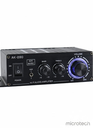 DSPPA Mini Stereo Amplifier 40W Bluetooth