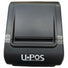 Front view of U.POS UP330 USB receipt printer showing paper slot