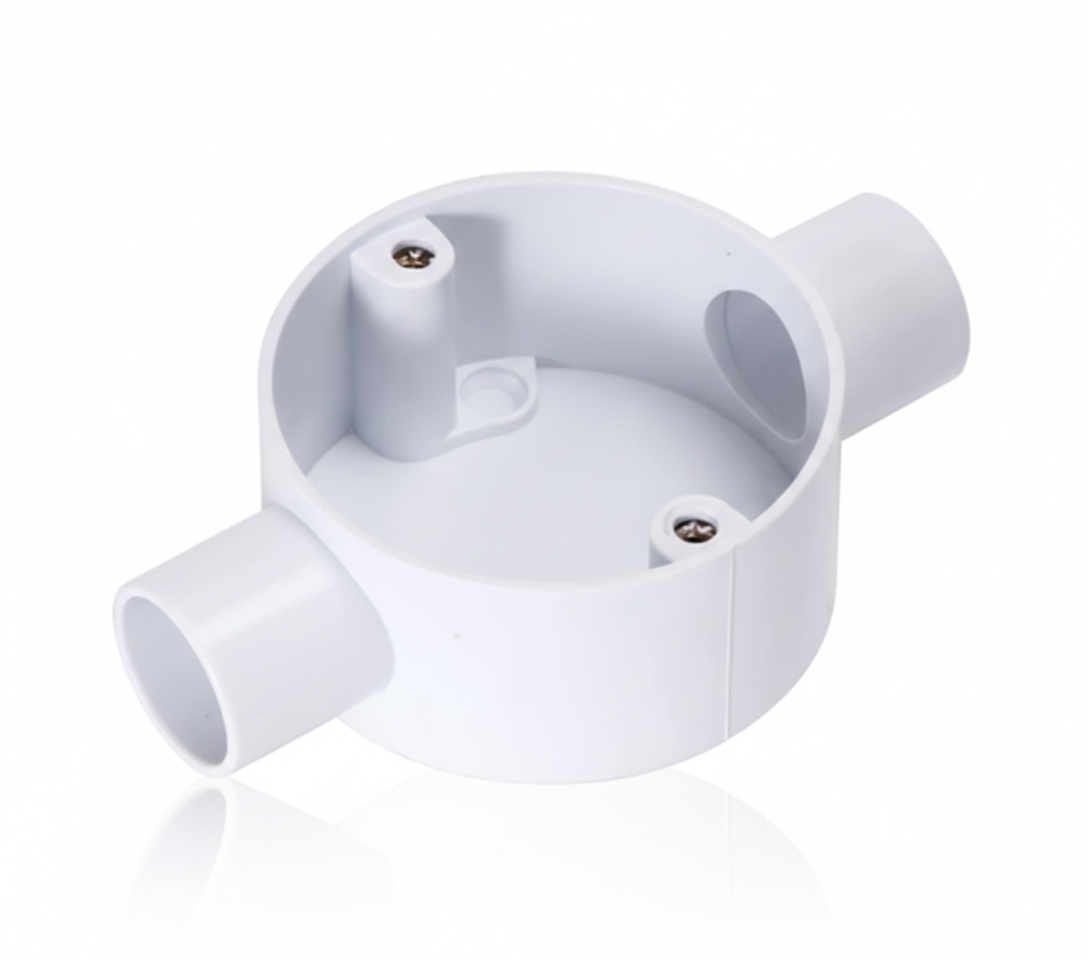 Upvc Round Conduit Circular 2-CH 20MM | Electrical Conduit