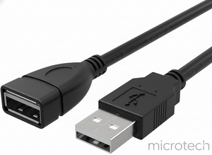 USB cable male to female 10 meter main front view