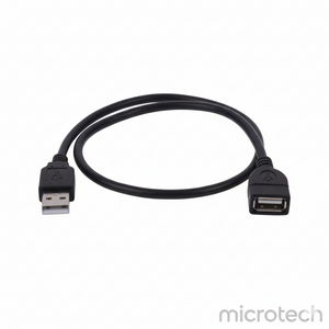 USB extension cable 1.5m front view