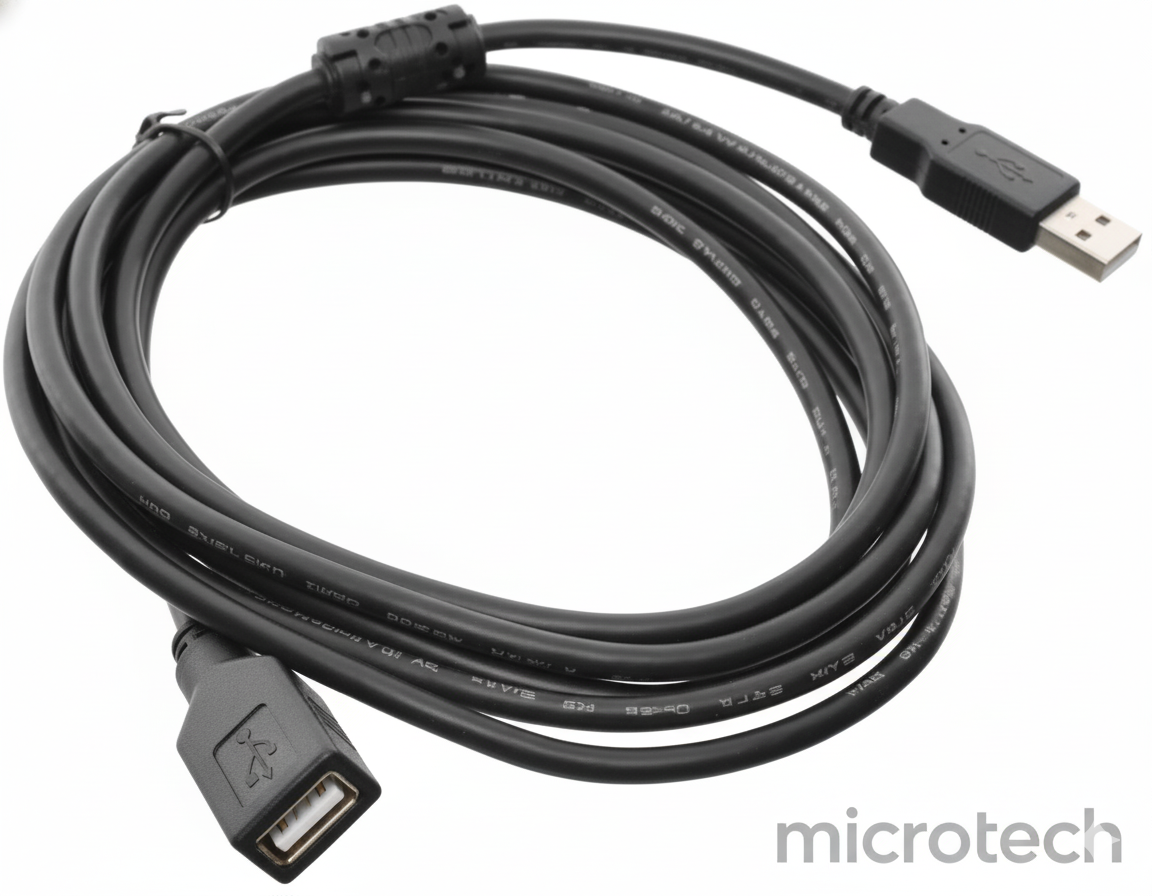 USB extension cable 3M front view