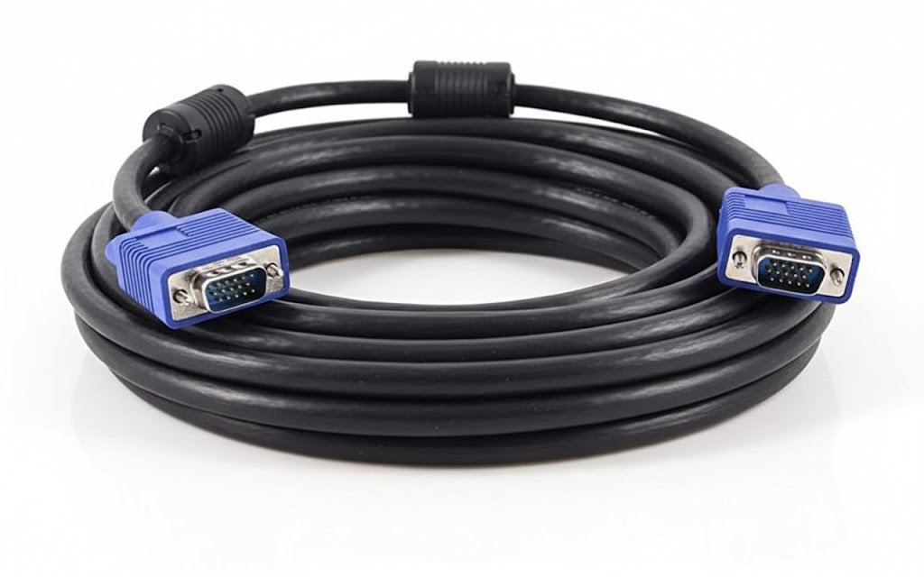Main view of 15-meter VGA cable