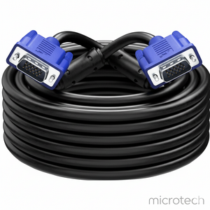 Front view of 10M VGA cable Point