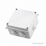 Front view of waterproof box 10×10 cm