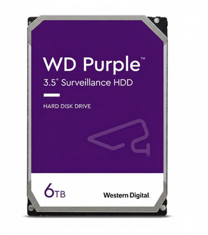 Main view of WD HDD Purple 6TB