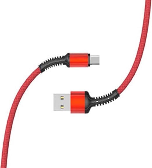 WK018 mobile charging cable side angle view