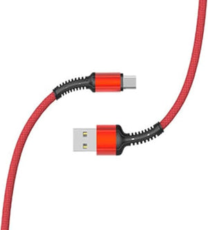 WK018 mobile charging cable side angle view