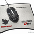 Wolf mouse pad front view