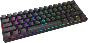 xtrikeme gk-985 mechanical rgb keyboard side view
